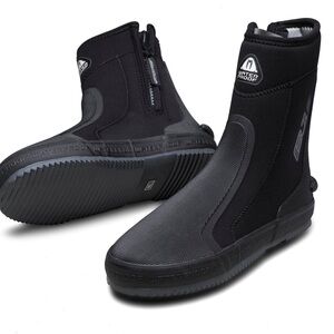 Scuba Max Titanium Reef Track 5.0 5MM High Top Dive Boots size 9